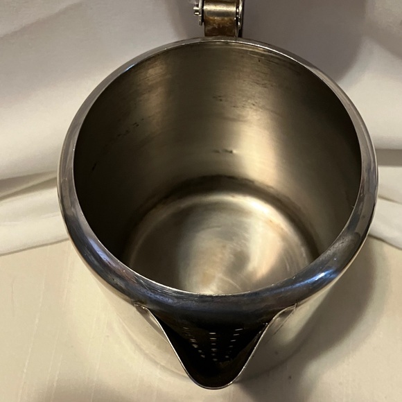 Older. 1980s-1990s. Stainless steel , mini. 3 cup , percolator style coffee - Picture 6 of 12